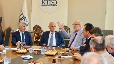 TUSAŞ Yönetim Kurulu Başkanı Ömer Cihad Vardan ve beraberindeki heyet,
