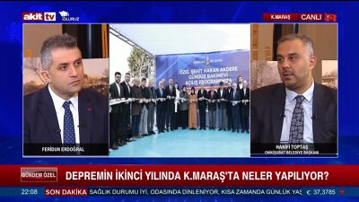 Akit TV’nin 6 Şubat Kahramanmaraş depremlerinin 2’nci yıl dönümü dolayısıyla