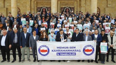 Memur-Sen Kahramanmaraş İl Temsilciliği, "Anayasa Değişsin, Aile Korunsun" sloganıyla Abdulhamithan