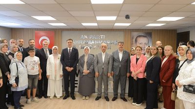 Kahramanmaraş Büyükşehir Belediye Başkanı Fırat Görgel, AK Parti Kahramanmaraş İl