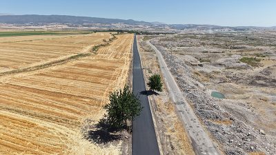Büyükşehir Belediyesi, Dulkadiroğlu’nun Pazarcık sınırındaki mahalleleri Gaziantep Yolu’na bağlayan ana