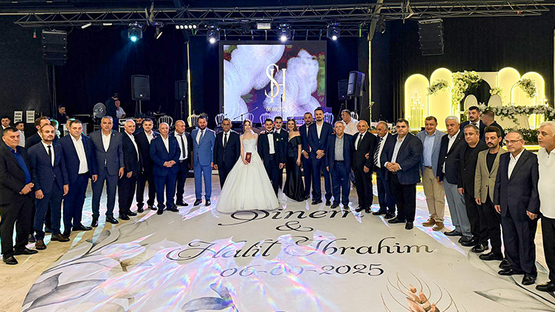 Kahramanmaraş, yılın en seçkin düğün organizasyonlarından birine ev sahipliği yaptı.