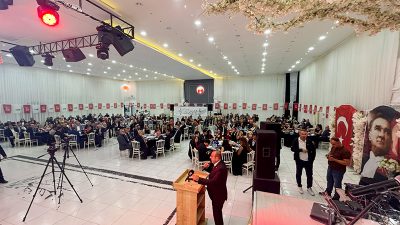 Cumhuriyet Halk Partisi Kahramanmaraş İl Başkanlığı tarafından düzenlenen Cumhuriyet Balosu,