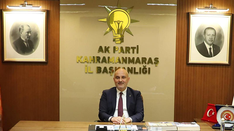 AK Parti Kahramanmaraş İl Başkanı M. Burak Gül, 24 Kasım