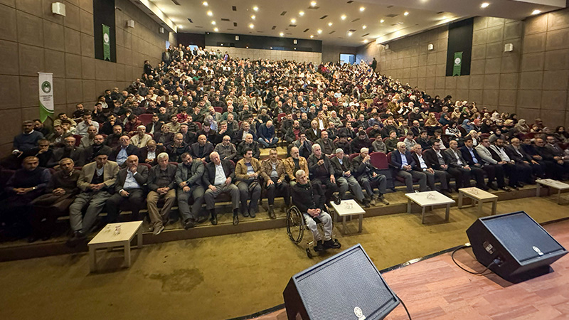 Kahramanmaraş Platformu tarafından düzenlenen “Çağımızda İnanç Bunalımları ve Çözüm Yolları”