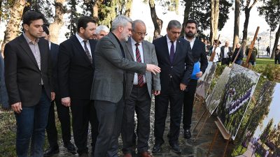 Şehrin tarihi mekanlarında yürütülen restorasyon çalışmalarını yerinde inceleyen Başkan Görgel,