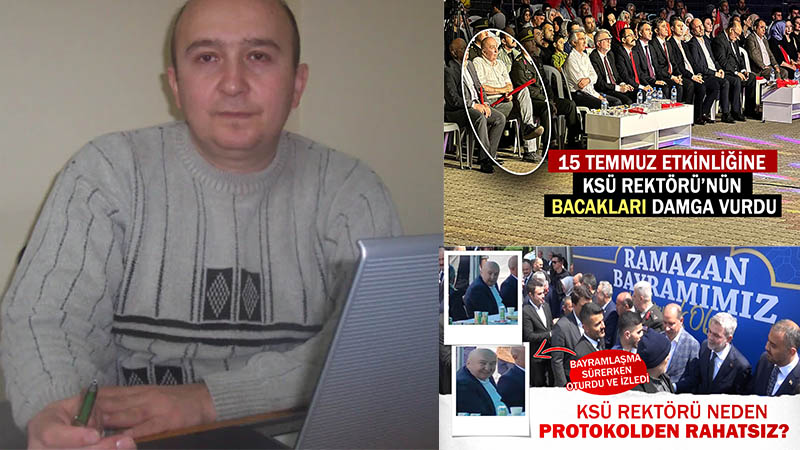 Kahramanmaraş Sütçü İmam Üniversitesi’nde (KSÜ) uzun süredir kamuoyunun tepkisini çeken
