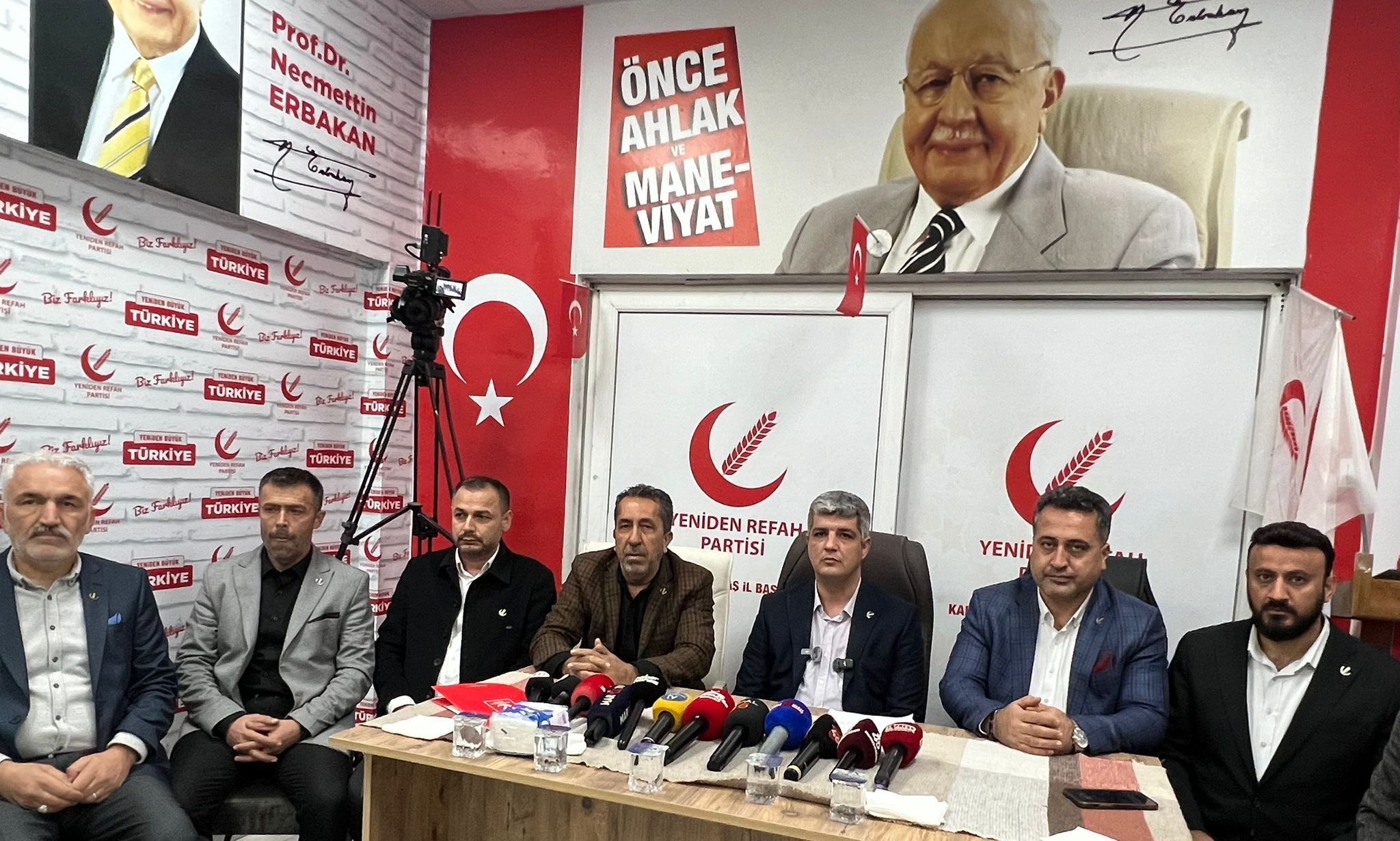 Yeniden Refah Partisi Kahramanmaraş İl Başkanı Muhammed Aydoğar, Ramazan arifesinde