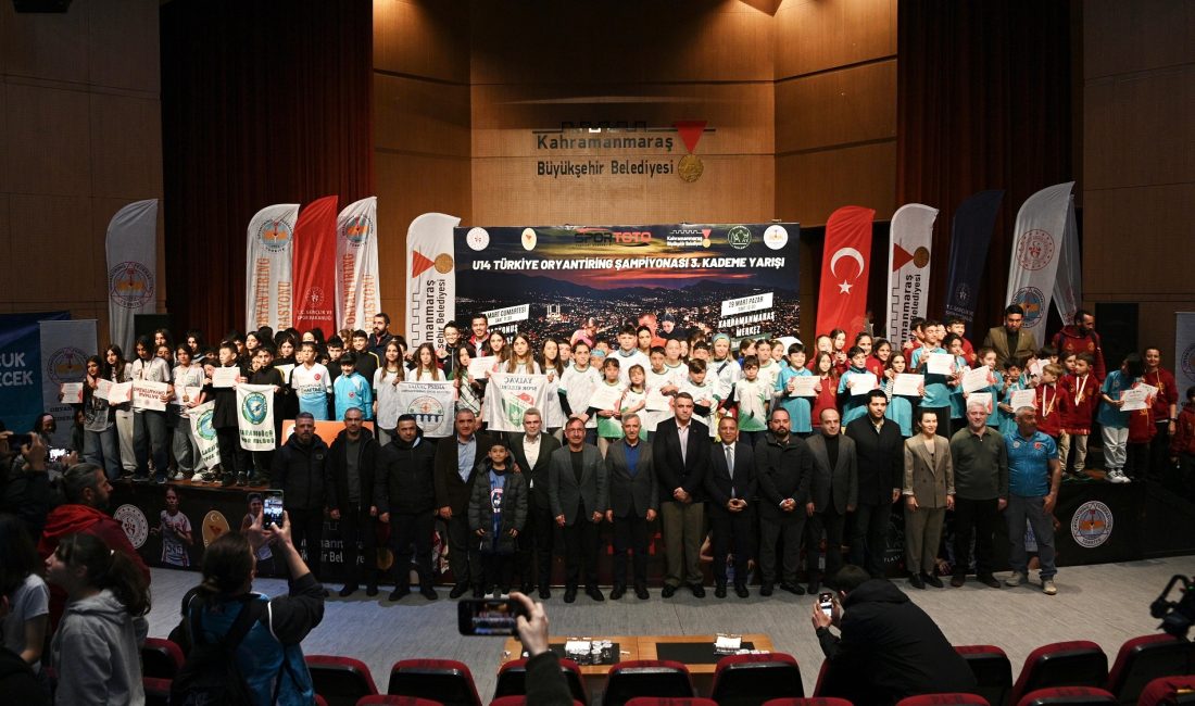 Büyükşehir Belediyesi ve Türkiye Oryantiring Federasyonu işbirliği ile U14 Türkiye