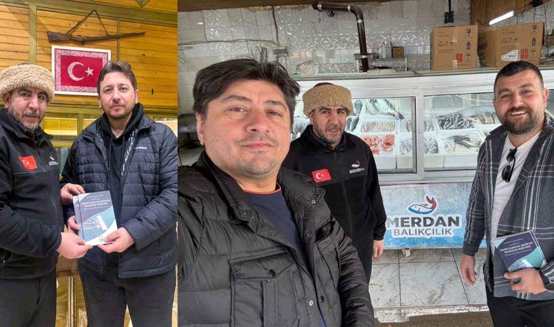 Kahramanmaraş’ta balıkçılık tutkusunu ve azmini anlatan anlamlı bir çalışma kitap