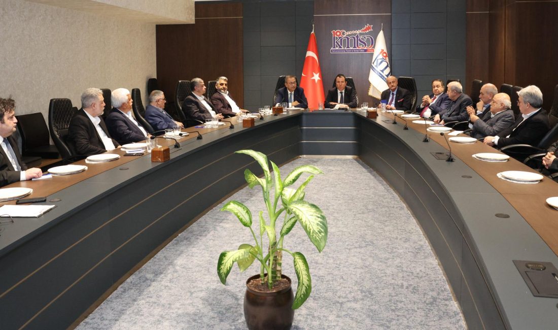 
Kahramanmaraş Ticaret ve Sanayi Odası (KMTSO) Yüksek İstişare Kurulu, ilk
