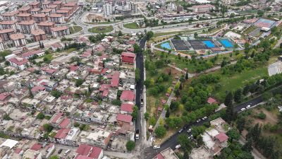 Büyükşehir Belediyesi, Hacı Bayram Veli Mahallesi 31015. Sokak’ta gerçekleştirdiği asfalt