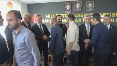 MHP Kahramanmaraş İl Başkanlığı, Kurban Bayramı dolayısıyla düzenlenen bayramlaşma programında