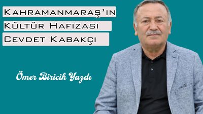 Kültürün Sessiz Mimarı: Cevdet Kabakçı Bazıları görev yapar, bazıları ise yaşadığı şehre ruh katar. İşte