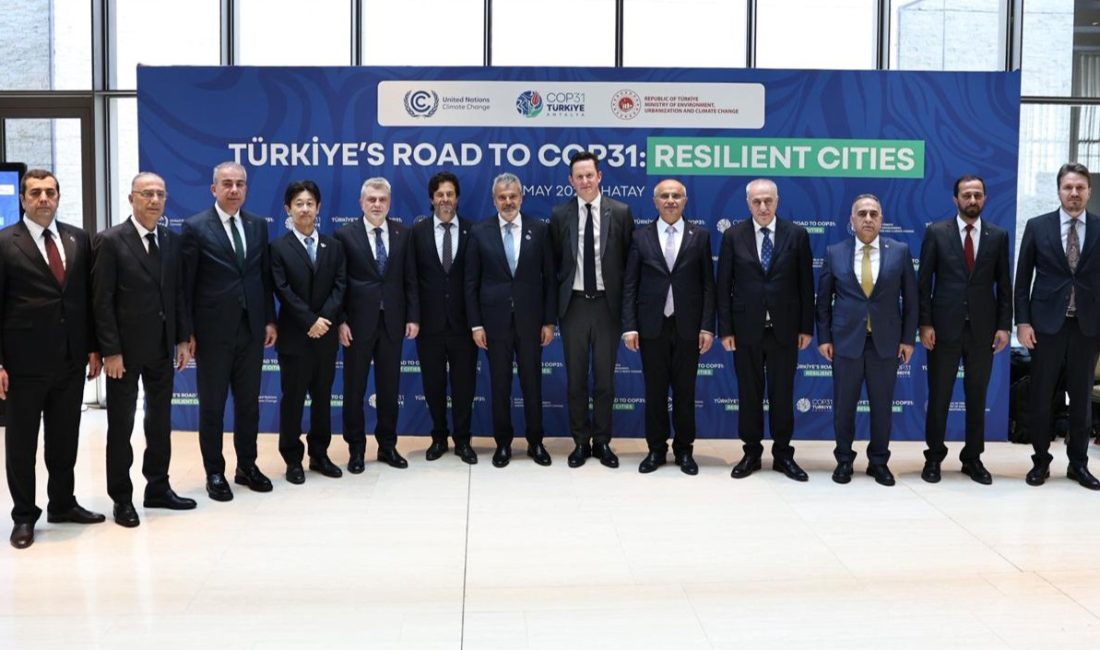 Çevre, Şehircilik ve İklim Değişikliği Bakanı Murat Kurum başkanlığında Hatay’da