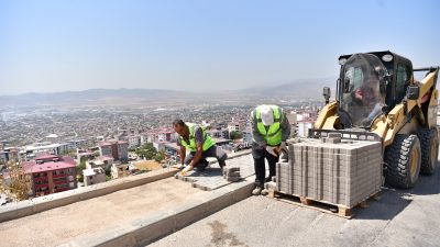 Dulkadiroğlu Belediyesi, ilçe genelinde üstyapı çalışmalarını planlı ve programlı şekilde