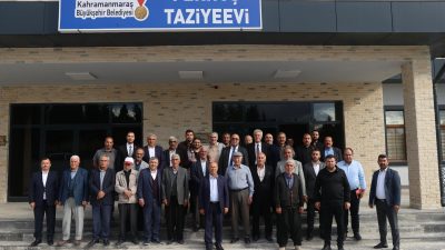 Dulkadiroğlu Belediyesi’nin mahalle toplantıları kapsamında 91. toplantı, Karacasu Ferhuş Mahallesi’nde