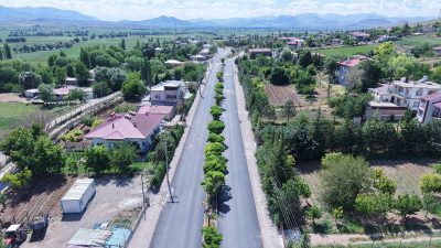 Büyükşehir Belediyesi, Elbistan İğde Mahallesi’nde yaklaşık 1,5 kilometrelik ana arteri