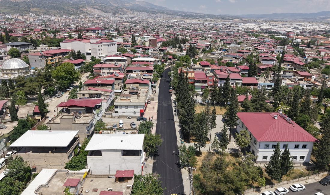 Büyükşehir Belediyesi, Dulkadiroğlu Yavuz Selim Mahallesi’ndeki Haydarbey Caddesinde sürüş konfor