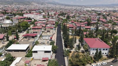 Büyükşehir Belediyesi, Dulkadiroğlu Yavuz Selim Mahallesi’ndeki Haydarbey Caddesinde sürüş konfor
