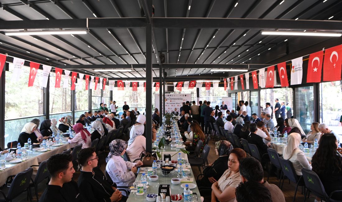 Türk Mutfağı Haftası etkinliğinde konuşan Başkan Fırat Görgel, “Kahramanmaraş, toprağında