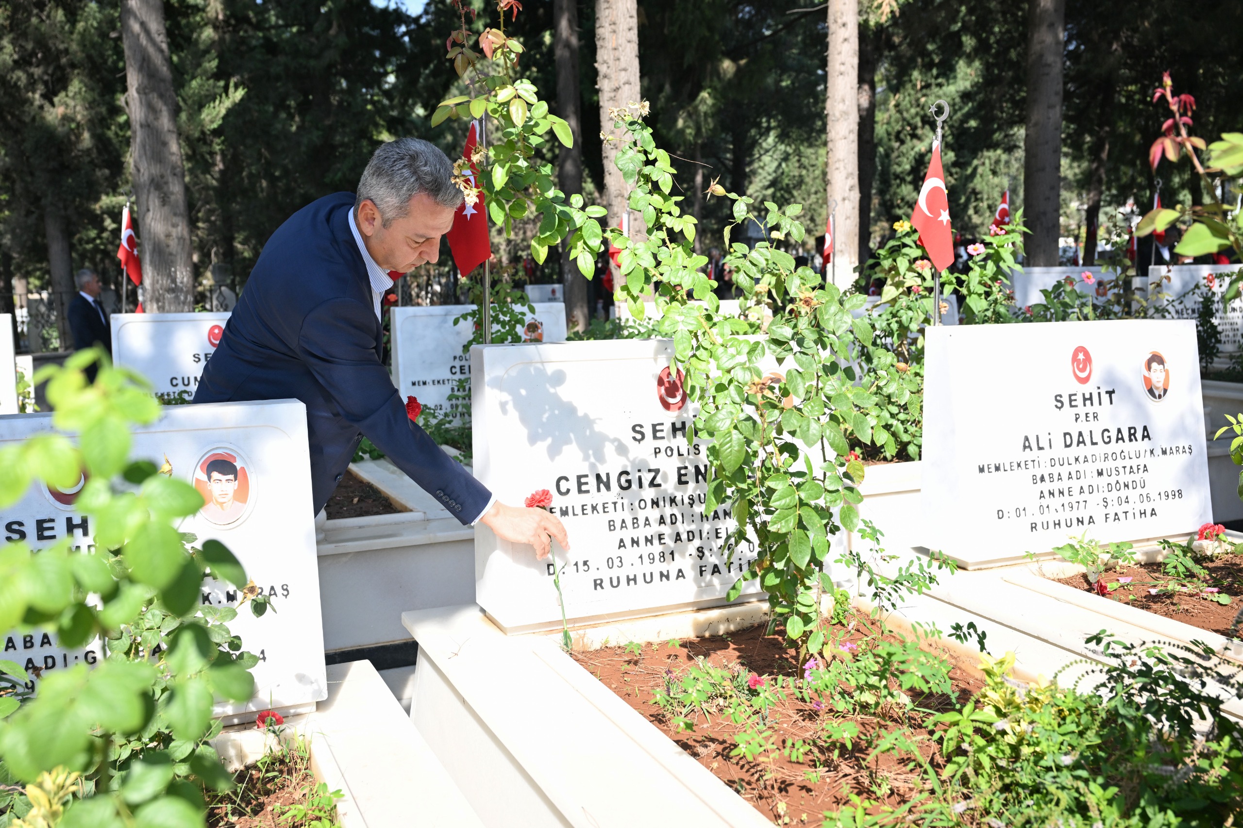KSÜ Rektörü Prof. Dr. İbrahim Taner Okumuş “19 Eylül Gaziler Günü” Programına Katıldı Kahramanmaraş’ta “19 Eylül Gaziler Günü”nün 105. yıl dönümü dolayısıyla çeşitli