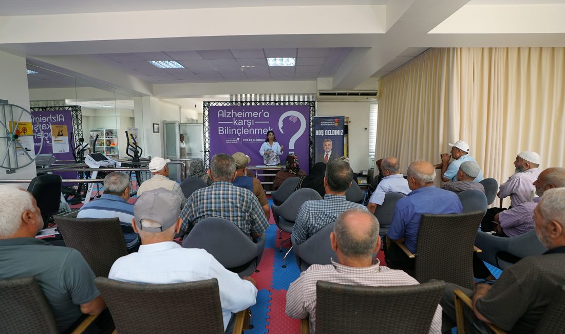 Büyükşehir Belediyesinin Aktif Yaşam Merkezi, 21 Eylül Dünya Alzheimer Farkındalık