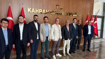 Kahramanmaraş İnovasyon ve Stratejik Araştırmalar Merkezi (KİSAM) Yönetim Kurulu üyeleri,