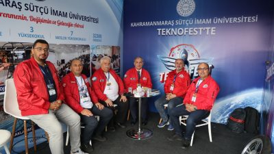 Şanlıurfa GAP Havalimanı’nda düzenlenen TEKNOFEST Güneydoğu kapsamında Kahramanmaraş Sütçü İmam