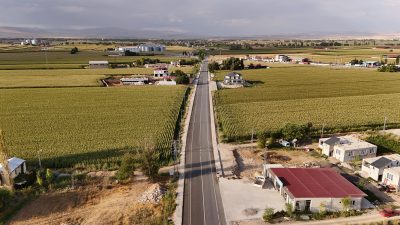 Büyükşehir Belediyesi, Elbistan’ın ulaşım altyapısını güçlendirmek için cadde ve sokaklarda