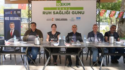 Büyükşehir Belediyesi, 10 Ekim Dünya Ruh Sağlığı Günü dolayısıyla Toplum