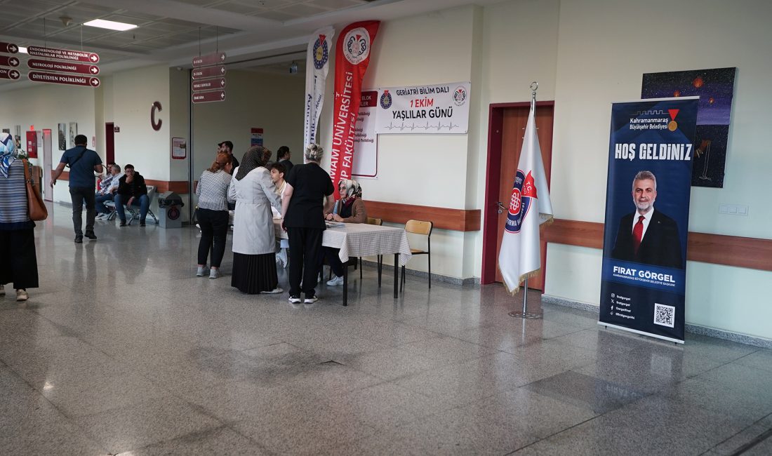 Büyükşehir’den İleri Yaş Sağlığına Güçlü Katkı Büyükşehir Belediyesi ve Kahramanmaraş Sütçü İmam Üniversitesi iş birliğinde 1
